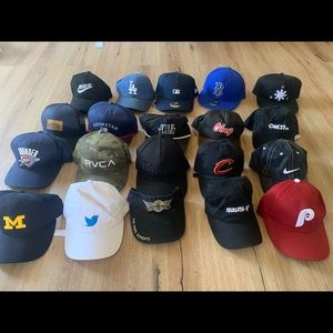 All the hats for 45$.